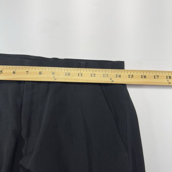 Valentino Spa Red Valentino Capri Pants Wide Leg  Sz 42 /6 US Black Quiet Luxury - Picture 13 of 16